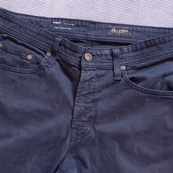 Ag Adriano Goldschmied Other - Adriano Goldschmied Jeans Mens 29x32 (*31x32) Everett AG Slim Straight Dark Blue